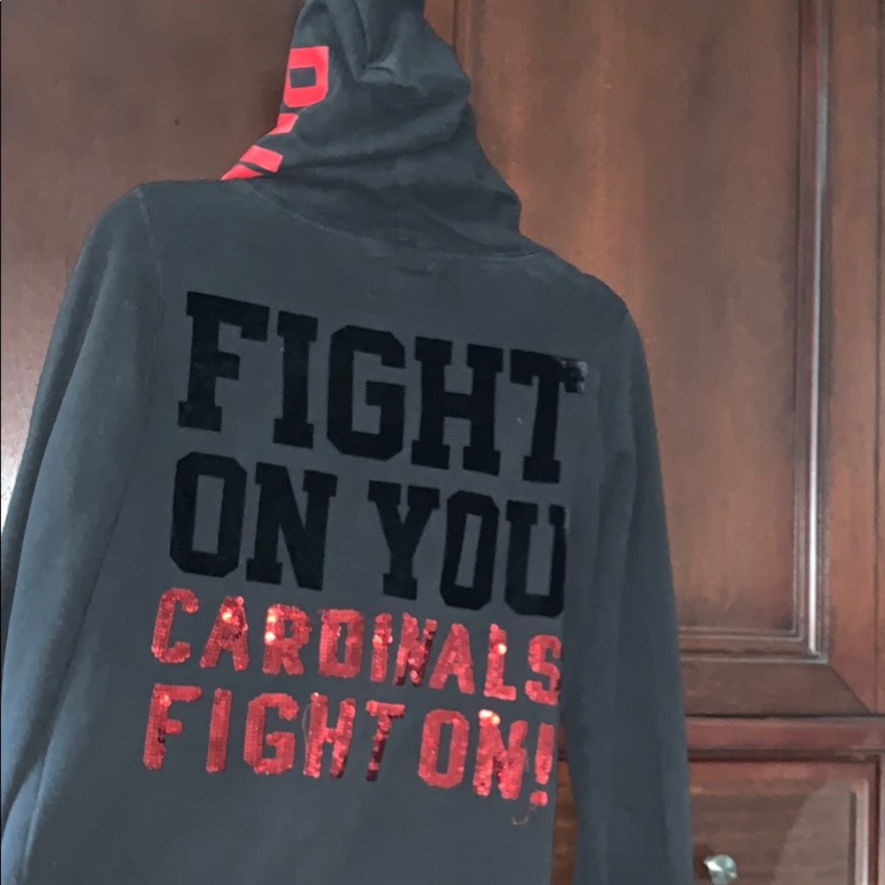 PINK UofL zip up
